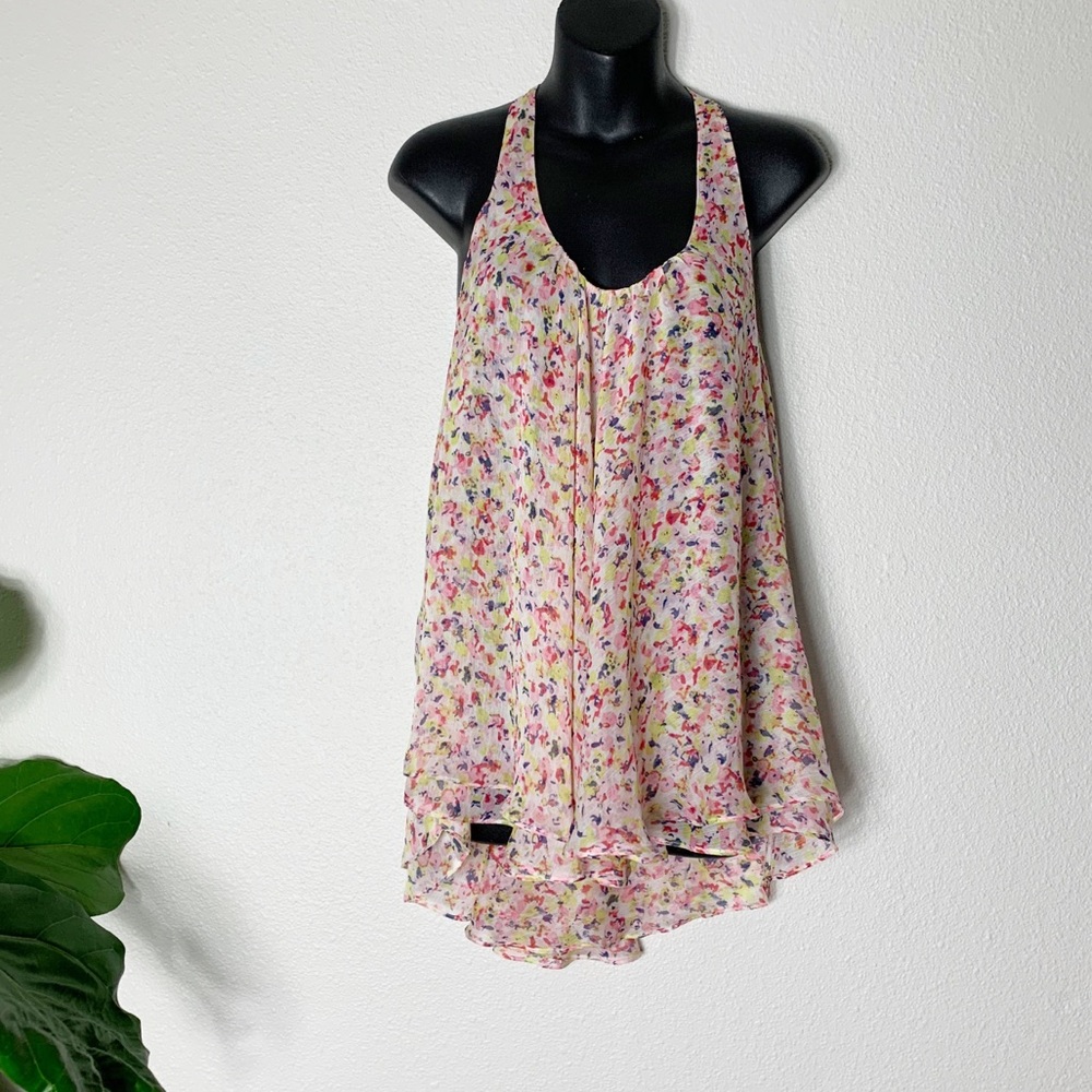 McGinn Top With Ruffle Back